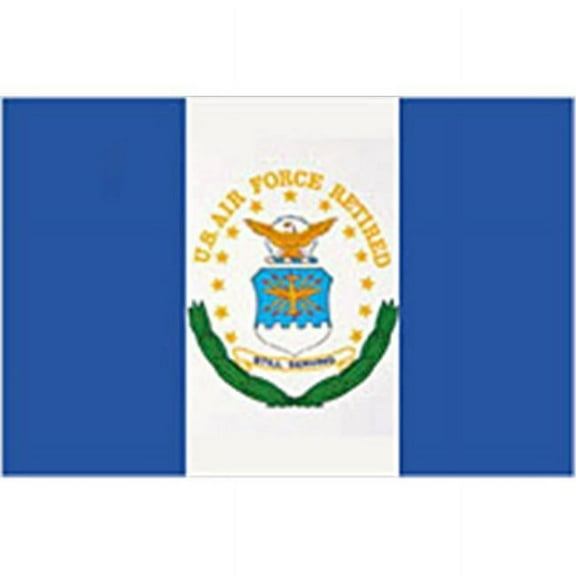 Annin Flagmakers 977617 3 ft. X 4 ft. Nyl-Glo U.S. Air Force Retired Flag