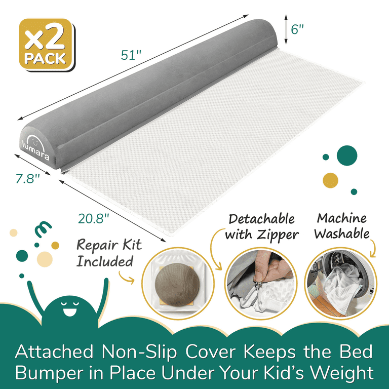 Bed Rail For Toddlers Bed Rail Inflatable For Toddlers & Kids - 2-Pack ...