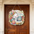 thumbnail image 5 of Lunxisen 1 Pcs Easter Window Sticker Art Kit Creative Window Cling Activity Fun Holiday Home Decor(25cm), 5 of 9