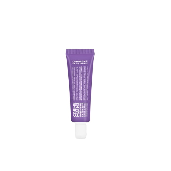 Compagnie de Provence Crema de manos de viaje extra pura - Lavanda aromática - Tubo de 1 fl oz
