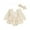 White, variant on Musuos Baby Girls 2 Piece Outfits 0-18M Solid Color Ruffles Long Sleeve Romper Dress and Cute Headband Set for Toddler Infant