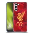 thumbnail image 1 of Head Case Designs Officially Licensed Liverpool Football Club Digital Camouflage Home Red Soft Gel Case Compatible with Samsung Galaxy S21+ 5G, 1 of 7