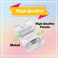 thumbnail image 3 of WHEANG Needle and Thread Kit Sewing Maker Machine Foot Diy Quilting Household Tool Patchwork Presser Artscrafts & Sewing One Size White, 3 of 9