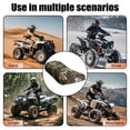 thumbnail image 5 of XYZCANDO Green Camo Forest Waterproof ATV Seat Cover Breathable Four Wheeler Motorcycle Seat Cushion Cover Comfort Compatible with Sportsman Rancher Foreman Scrambler, 5 of 7
