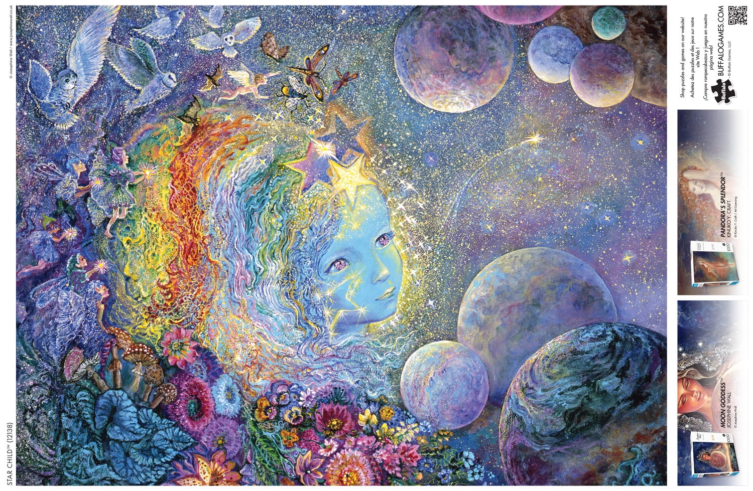 Buffalo Games 1000-Piece Josephine Wall Star Child Interlocking Jigsaw Puzzle