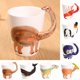 thumbnail image 1 of Ganfancp Taza Pintada Cute Water Cup Taza de Café Taza de Cerámica Ofertas Del Día 1 Taza, 1 of 4