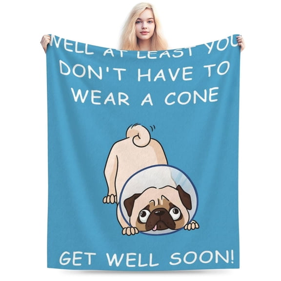 Get Well Gifts for Women, Get Well Soon Gifts for Women Men, After Surgery Recovery Gifts for Women Blanket 50x40