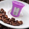 thumbnail image 3 of Kit de filtro de café para taza cápsula de café recargable para el hogar, accesorio para máquina de café, color morado, 3 of 8