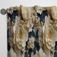 thumbnail image 5 of Designart "Luminous Lace Floral Design IV" Floral Room Darkening Curtain Single Panel, 5 of 6