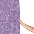 thumbnail image 3 of Shower Curtain, Purple lightning Glitter A Waterproof Fabric Plastic Shower Curtain, Drying Fast Bathroom Curtain with 9 Buttonholes, Ruffle Shower Curtain 60x72in, 3 of 8