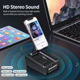thumbnail image 4 of Altavoz Bluetooth inalámbrico con soporte para teléfono JTEMAN, 4 of 6