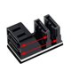 thumbnail image 3 of 1 Pieza Doble SATA 7 Hembra a Doble 7 Macho 90 Grados Adaptador en áNgulo Placa Base SATA Adaptador para Escritorio SSD HDD, 3 of 7