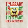 thumbnail image 3 of SpongeBob SquarePants - I'm Ready For Christmas - Toddler And Youth Crewneck Fleece Sweatshirt, 3 of 6