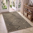 thumbnail image 4 of Door Mat 17"x30", Non Slip Low-Profile Indoor Outdoor Doormat, Dirt Resistant Absorbent Front Porch Welcome Mat, Washable Easy Clean Entryway Rug, Brown, 4 of 10