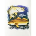thumbnail image 6 of Fish N Vibe Men's Long Sleeve Performance Fishing Graphic Tee, Grey Cationic Trout N Redfish, S, 6 of 8