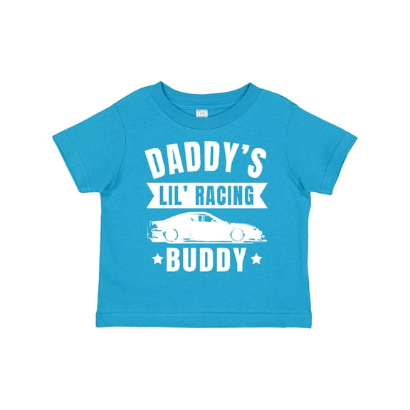 Inktastic Daddys Lil Racing Buddy Boys or Girls Toddler T-Shirt