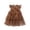 A-Khaki588, variant on SonxaHe Big Girls Dresses Fly Sleeve Polka Dot Prints Tulle Dress Kids Summer Dance Party Ruffles Princess Dress Beige,Szie 7-8 Y