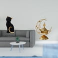 thumbnail image 2 of Figura de escritorio,Estatua de gato,linda estantería,escritorio,decoración del hogar,Quemador de incienso árabe,Quemador de incienso árabe de Oriente Medio,Quemador de incienso Quemador de, 2 of 8