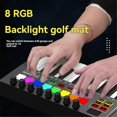 thumbnail image 2 of Mini Portable MIDI Control Keyboard, USB, Sequencer Keyboard, Backlit D Pads, 8 Knobs, OLED, 25-K, 2 of 5