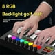 thumbnail image 2 of Mini Portable MIDI Control Keyboard, USB, Sequencer Keyboard, Backlit D Pads, 8 Knobs, OLED, 25-K, 2 of 5