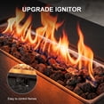 thumbnail image 6 of Grezone 42'' Propane Gas Fire Pit Table 50,000 BTU Auto-Lgnition Gas Firepit, 6 of 8