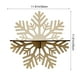 thumbnail image 3 of Estantería de madera navideña con diseño de copo de nieve - Decoración rústica navideña para dormitorio, salón y hogar Organizador de almacenamiento, 3 of 8