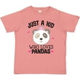 thumbnail image 3 of Inktastic Cute Panda for Girls Girls Toddler T-Shirt, 3 of 5