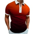 thumbnail image 2 of Mens T Shirts Fashion,Mens Shirts Henley T-Shirts Button Down Casual Short Sleeve Tshirts Shirts for Men Athletic Shirts, 2 of 3