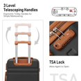 thumbnail image 2 of Juego de equipaje LONG VACATION de 4 piezas de ABS con cierre TSA, 2 of 7
