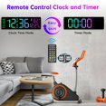 thumbnail image 4 of Reloj de pared digital Soobest de 14.2 pulgadas con temporizador y cambio de color, 4 of 7