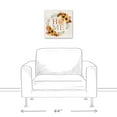 thumbnail image 3 of Creative Products Autumn Home Wreath 16 x 16 Canvas Wall Art, 3 of 4