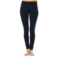 thumbnail image 2 of White Mark Women's Solid Leggings, 2 of 11