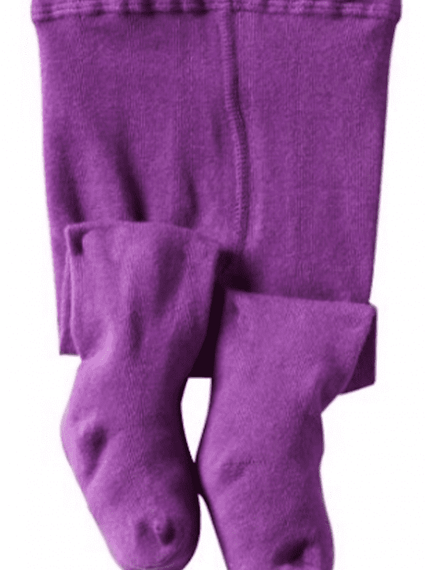purple baby tights
