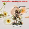 thumbnail image 2 of Eolstice Musical Rotating Display Stand, 360 Degree Spinning Miniature Decor, Battery Operated Novelty Ornament for Desk Shelf Display, 2 of 8