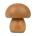 thumbnail image 1 of Fiudx Lámpara de Noche de Madera, Lámpara Led Recargable de Escritorio, Control Táctil de Brillo, Madera de Haya y Nogal, Decoración para Dormitorio y Sala de Estar, Regalo Elegante para Mujer (1 Uni, 1 of 2