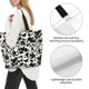 thumbnail image 3 of Disketp Cow Skin 1 Bolsa Tote Estampada para Mujer, Bolso de Hombro y de Mano para Compras y Viajes, 3 of 8