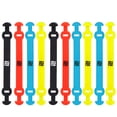 thumbnail image 1 of POWERTI 4pcs Tennis Racket Damper Silicone Tennis Bat Vibration Absorbing Shock Reducing Anti-slip Strips Tennis Damper Type C 10psc, 1 of 6