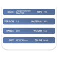 thumbnail image 5 of New 5.3 Version Bluetooth Audio Receiver U Disk Music Playback Old Stereo to Wireless Bluetooth Ada, 5 of 5