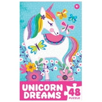 Unicorn Dreams 48 Pieces Interlocking Jigsaw Puzzle for Kids
