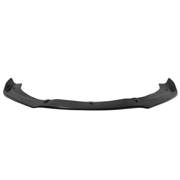 Ikon Motorsports Front Bumper Lip Spoiler Lower Air Dam Chin Splitter Bodykit Replacement Compatible With 2013-2017 Nissan Sentra CS Style PU Polyurethane Unpainted Black