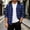 Blue, variant on WRFWUL Mens Flannel Hooded Shirts Fall Trendy Plaid Long Sleeve Button Down Sweatshirt with Chest Pocket