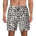 thumbnail image 2 of Goofa Heart Leopard Printed Men's Swim Trunks Board Shorts Quick Dry Mens Swimming Trunks with Compression Liner,Breathable Fit Hawaii Beach Shorts-XX-Large, 2 of 9