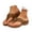 Brown, variant on Women's Orthopedic Wedge Sandals Orthopedic Summer Beach Flip Flops Casual Flower Flat Shoes