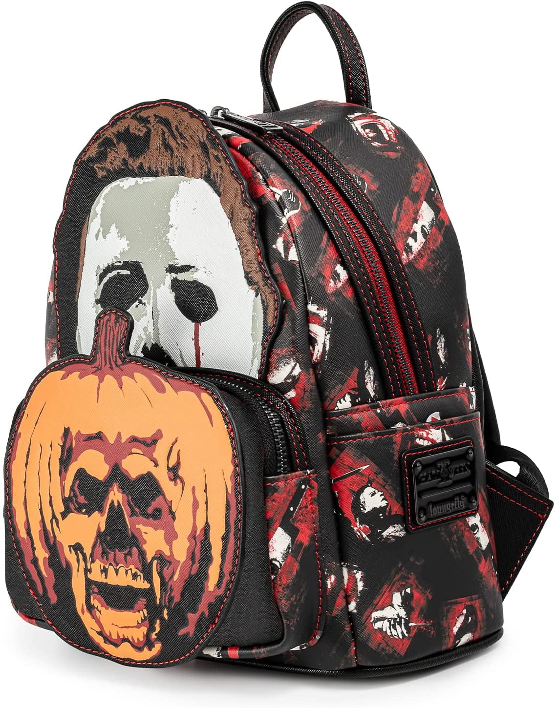 Loungefly Halloween 2 Michael Myers Pumpkin Mini Backpack - Walmart.com