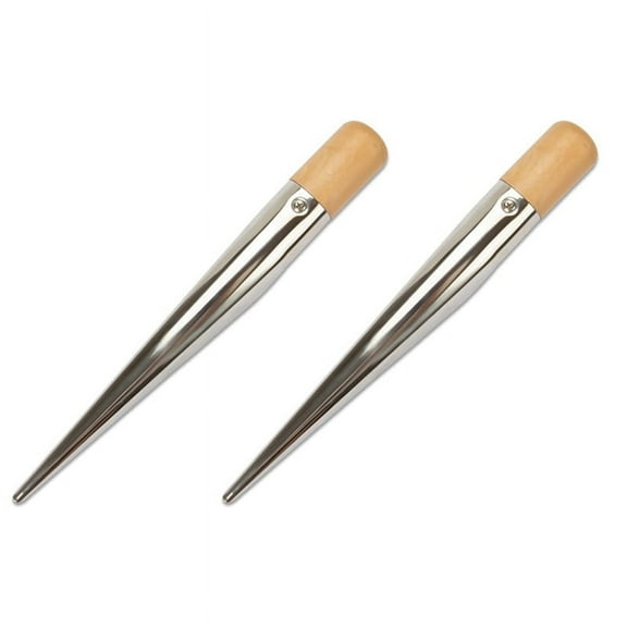 2X Splicing , for Splicing Rope Kit Stainless Steel for Splicing Tool with Plastic Handles Rope Fids,17cm