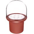thumbnail image 3 of Transparent Lid Makeup Brush Organizer Vanity Table Cosmetics Organizer Makeup Brush Holder, 3 of 8