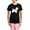 With Pink Camo Pant, variant on CafePress - Women's Dark Pajamas - Women's Short Sleeve Print T-Shirt and Pants Dark Cotton Pajama Set