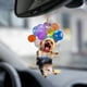 thumbnail image 1 of Adorno colgante de perro bonito para coche con adornos colgantes de burbujas efecto 2D Wmkox8yii fhajkh2987, 1 of 3