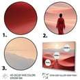 thumbnail image 3 of Designart "Gelato Infusion Red and Orange Delight III" Food & Beverage Wall Art - Traditional Red Desserts Entryway Wall Art Print, 3 of 4