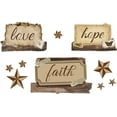 thumbnail image 2 of Country Wall Stickers Love Hope Faith Vinyl Wall Decal Inspirational Christian Quotes Room Decoration Bible Scripture Verse Wall Art Home Decoration for Living Room Bedroom Bathroom, 2 of 9